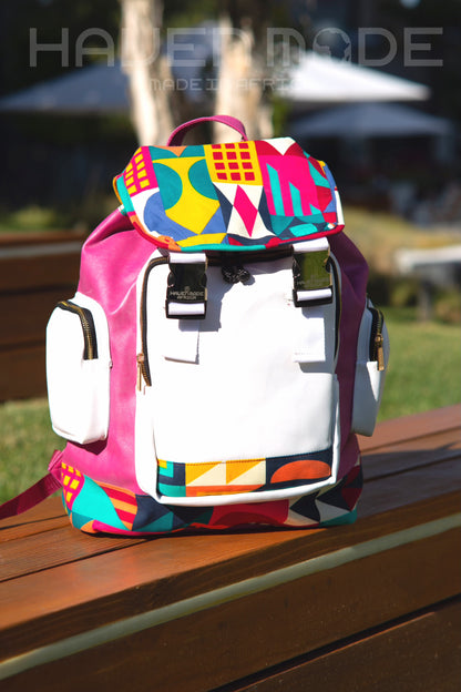 Guava Mellow Shapes Maya Backpack