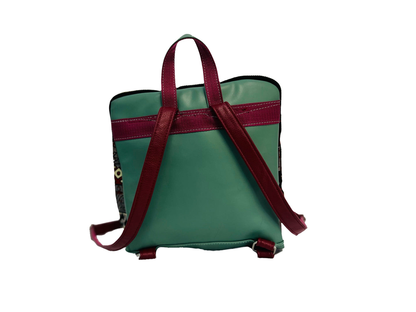 Pistacio Maroon Designer Monkey Bag