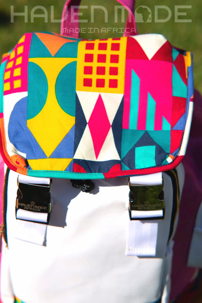 Guava Mellow Shapes Maya Backpack