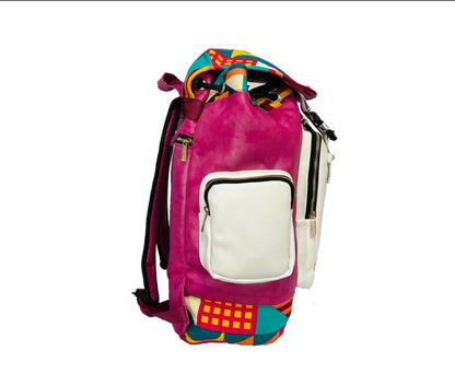 Guava Mellow Shapes Maya Backpack