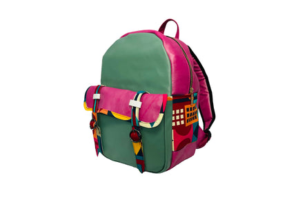 Guava Mint Shapes Amralo Backpack