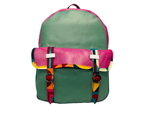 Guava Mint Shapes Amralo Backpack