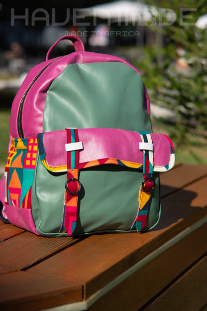 Guava Mint Shapes Amralo Backpack