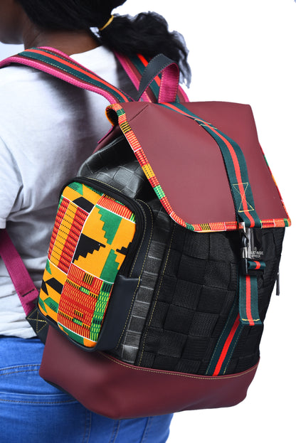 Carbon Black Kente Maya