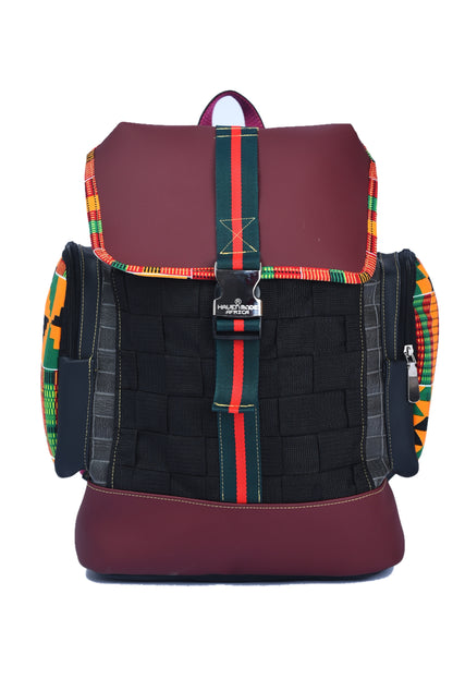 Carbon Black Kente Maya